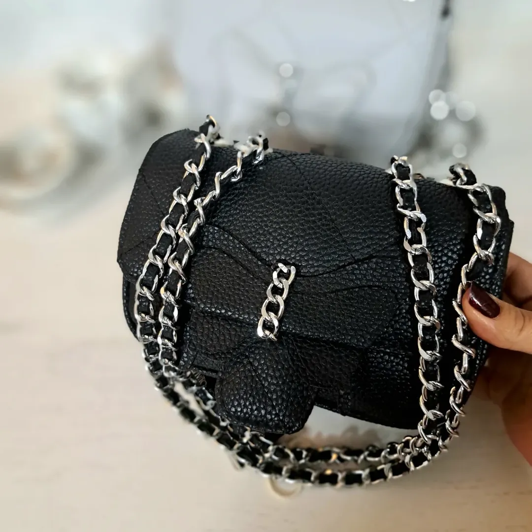 کیف زنجیری پروانه چرم شرانگ